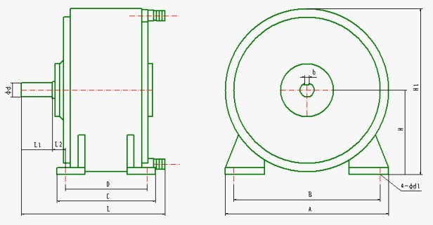電渦流制動(dòng)器 電渦流制動(dòng)器